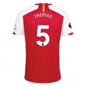 Arsenal Thomas Partey #5 Hjemmebanetrøje 2023-24 Kort ærmer